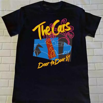 The Cars Band T SHIRT Black Size S-5XL Men Gifl Fan Unisex T-Shirt