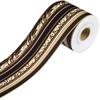 10M/Roll Black Board Stickers DIY Self-adhesive Gold 10M Vintage Border Decorative Sticker Photo Frame Party Decoration