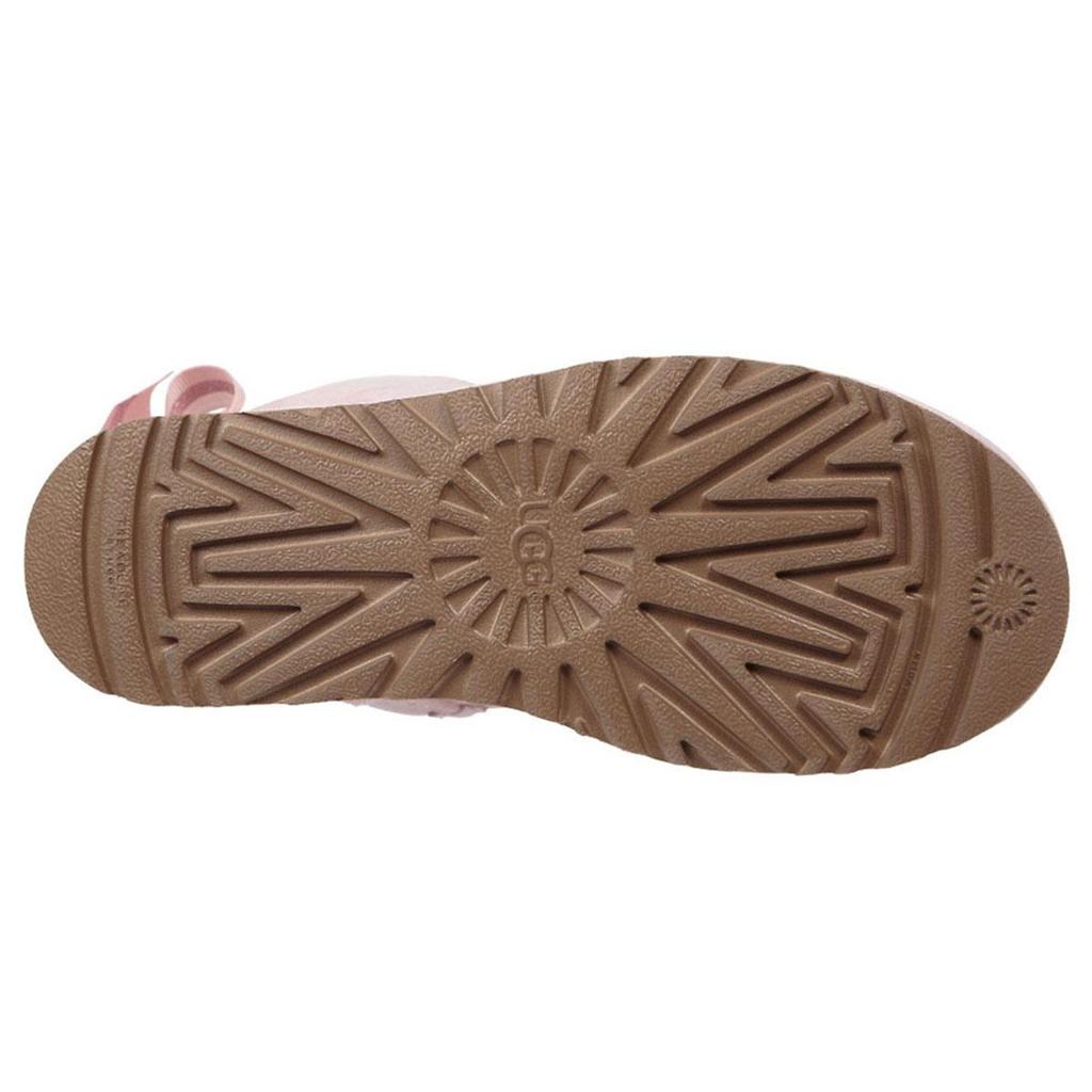 UGG Женские розово-красные ботинки Bailey Bow Short с флисовой подкладкой, размер 1098075-SLPN (настраиваемые)