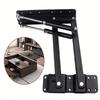 Hardware Rack Hydraulic Furniture Lift Foldable Table Lift Up Rack Computer Table Lifter Office