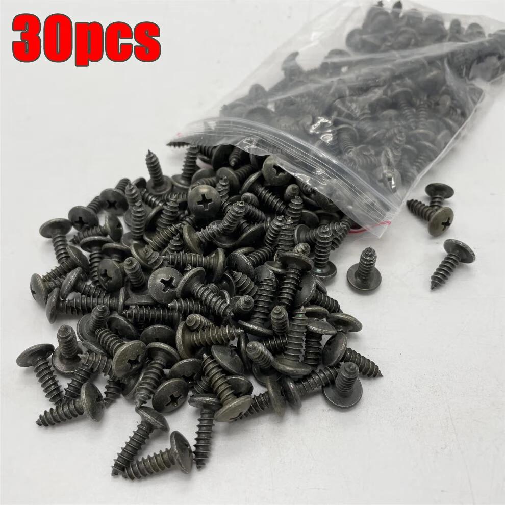 Self-tapping Screws Car Metal Screw Fastener Clips Screw M5 Anti-rust Screw for Car Motorcycle Scooter ATV Moped E-bike