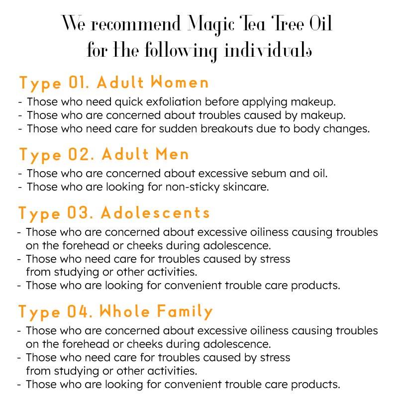 [ Blanc Nature ] Masic Teatree Oil 20ml