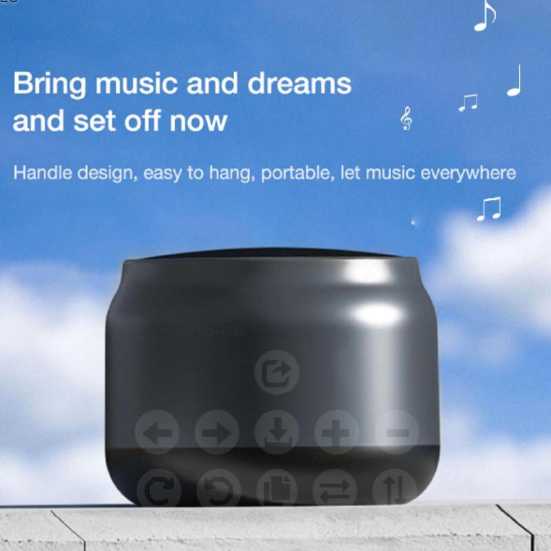 Высококачественный мини-динамик Bluetooth с USB-зарядкой и высокой громкостью, используется для альпинизма, велоспорта, туризма