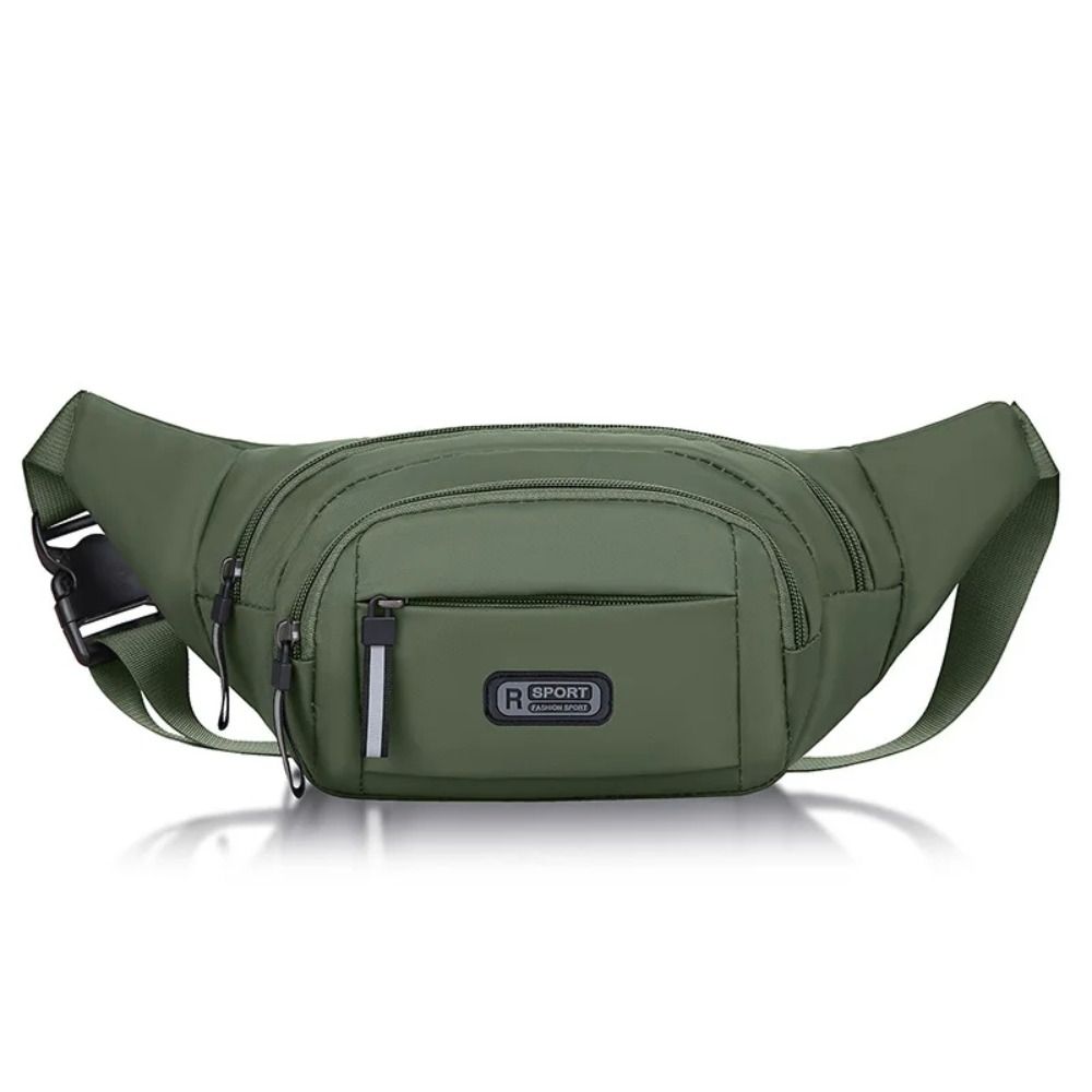 Waterproof Crossbdoy Chest Bag Large Capacity Men Running Pouch Belt Jog Runnning
