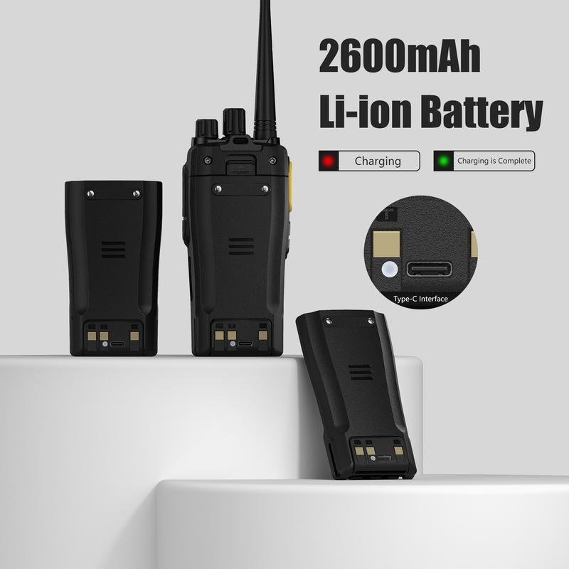 BF-1909D Baofeng Walkie Talkie Intelligent Noise Reduction UHF Two Way Radio Encryption 10KM Long Range USB BF-1909 Transceiver
