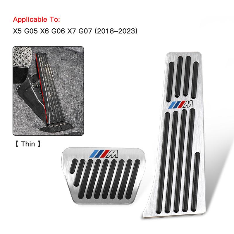 BMW Автомобильные педали тормоза и газа Аксессуары для BMW 1 2 3 4 5 7 Серии Для BMW F12 F13 G30 G32 F34 F40 F45 F46 X1 X2 X3 X5 X4