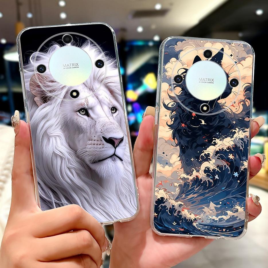 Чехол для Honor X9a Magic5 Lite Популярный Роскошный Расписной Чехол Мягкий Тонкий Чехол для Телефона Для Honor Magic 5 Lite HonorX9a Задняя Крышка Сумки
