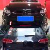 For VW Volkswagen Car Logo Front Grille Rear Trunk Decoration Sticker  For VW GTI Golf MK6 Polo Passat B6 CC Tiguan T-ROC Jetta Arteon zs3