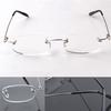 Ultralight Frameless Reading Glasses Unisex High-Definition Rimless Glasses