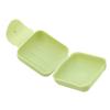 Large small portable outdoor travel Solid color soap box waterproof leak proof cover lock buckle bathroom washbasin home boxes