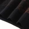 Jacquard Heavy Duty Thickened Round Neck Full Wool Sweater
