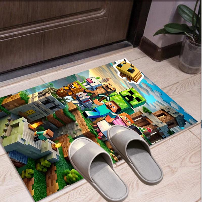 Gamer Pattern Rug, Indoor/Outdoor Mat, for Picnic, Gameroom, Bedroom, Office, Living Room, Home Decor Carpet, Birthday Gift