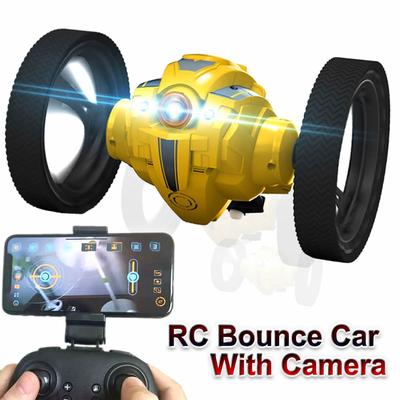 Радиоуправляемая машинка с камерой 2,0 мп Jumping Sumo WIFI Bounce Car PEG SJ88 4CH 2,4 ГГц Игрушка с гибкими колесами Дистанционное управление