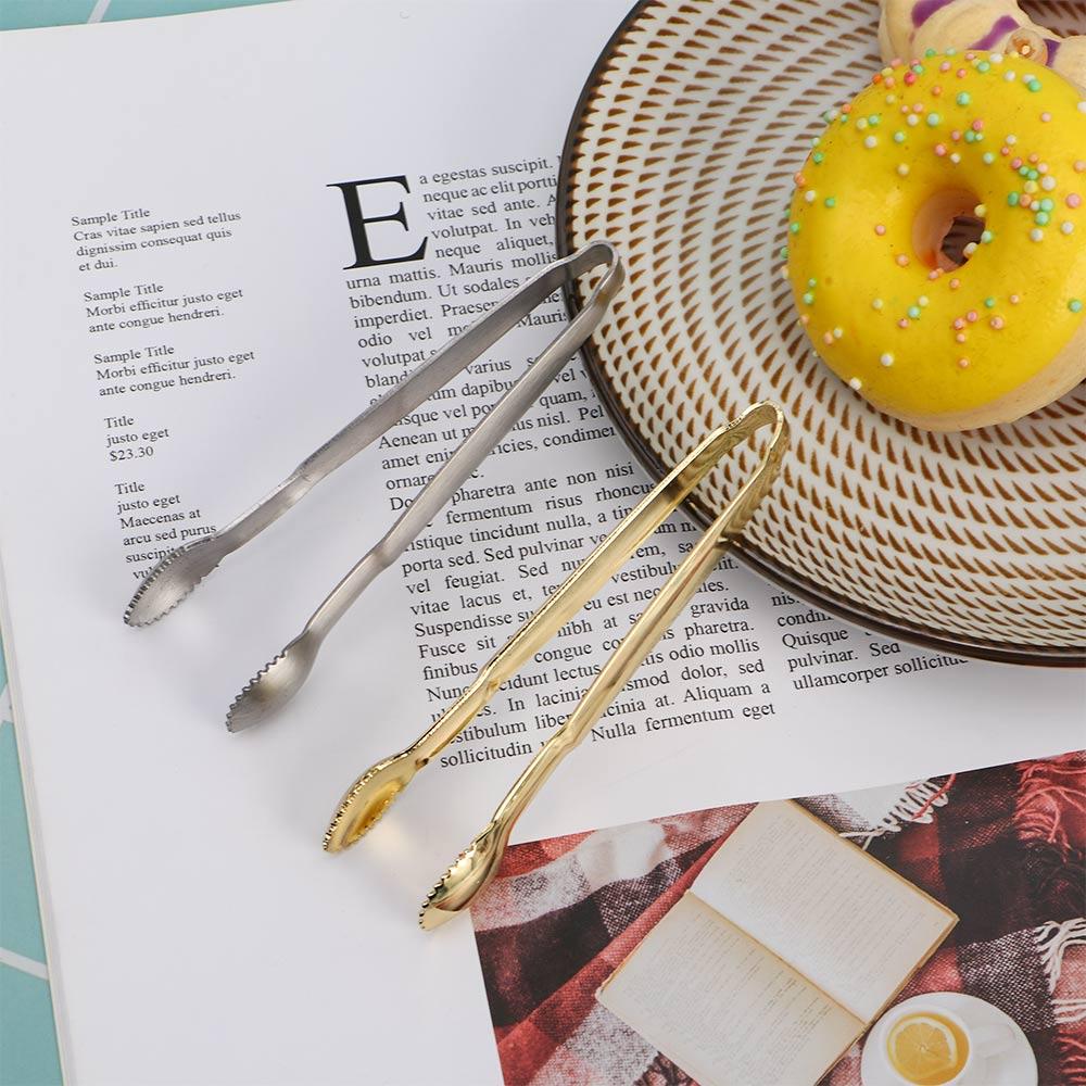 Mini Bread Bar Utensil Tea Coffee Kitchen Accessories Cube Sugar Tongs Food Serving Clip Ice Tongs