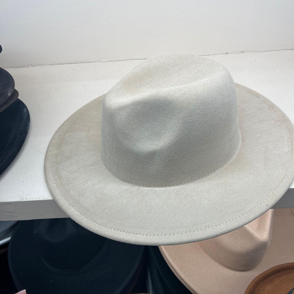 British Suede Jazz Hat Western Cowboy Hat Hidden Hat Felt Hat Big Brim Top Hat Tide