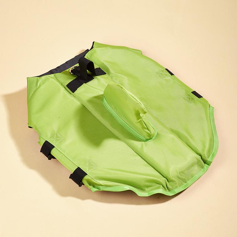 Dog Life Jacket Shark Fin Puppy Life Jacket Adjustable Dog Swimming Safety Jacket with Handle Dog Surfing Vest