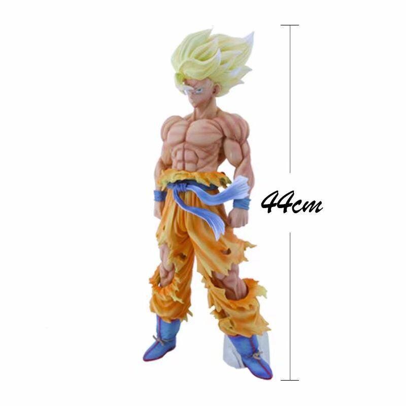 44 см Dragon Ball Z Сон Гоку Намек Аниме Фигурки Супер Сайян Гоку Статуя ПВХ Фигурка Действия Коллекционная Модель Игрушки Подарки