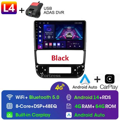 Fortress Android 14 для Peugeot 406 1994 - 2005 Авторадио Мультимедиа Радио Carplay Автомобильный Стерео GPS Навигация Головное Устройство Авто WIFI