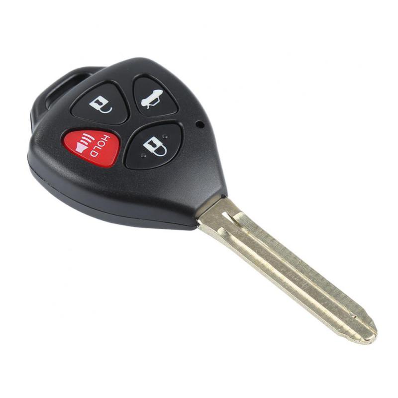 2 шт. 3 кнопки автомобильный дистанционный ключ оболочка брелок для Toyota Camry Corolla Avalon Venza 2007 2008 2009 2010 2011 2012 ключ чехол TOY43