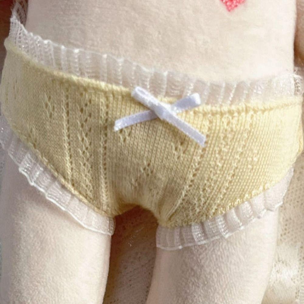 Cotton Doll Fashion Clothes Multistyles Lace Underwear High Quality Doll Panties  20cm Cotton Dolls