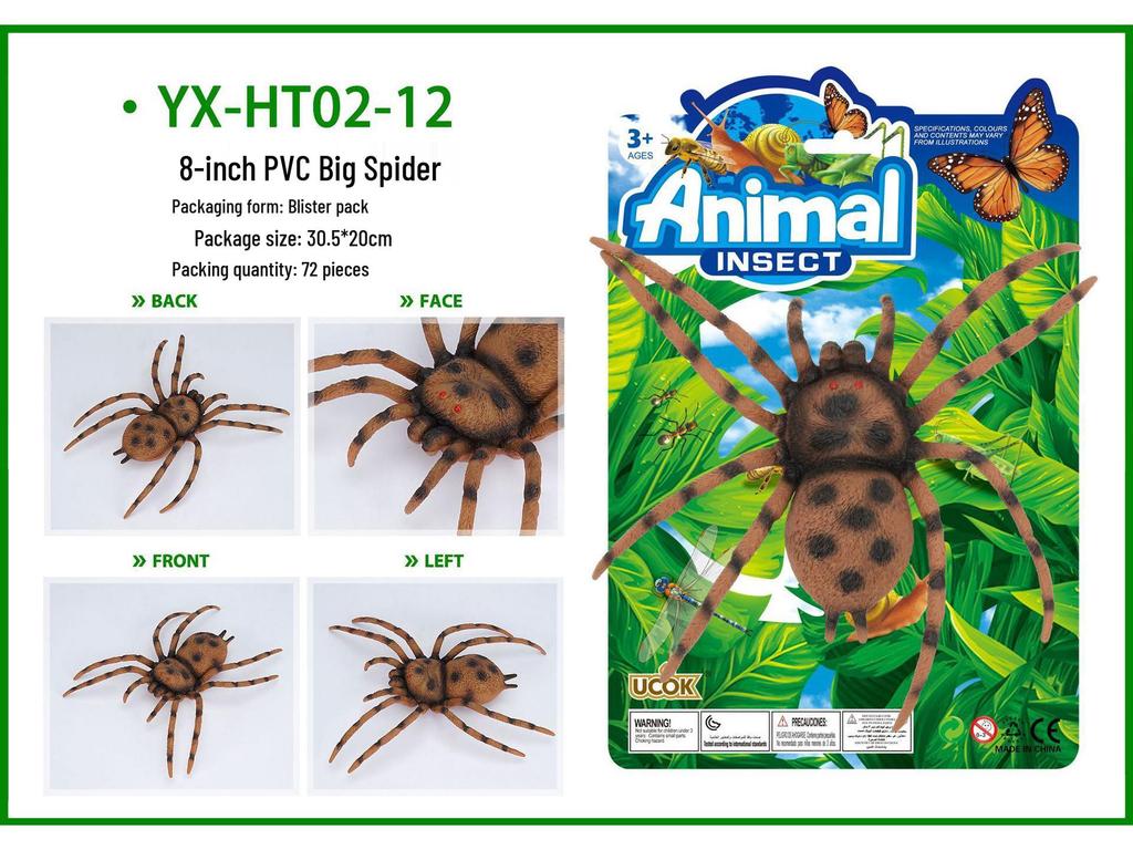 Large Insect and Reptile Toy Models: Scorpion & Spider Simulation