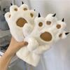 Cute Cat Paw Gloves Winter Student Padded Thickened Gloves Animal Paw Warm Big Bear Paw Gloves Women's Gloves