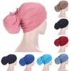 Muslim Hijabs Women Beanies Skullies Knot Bonnet Turban Hair Loss Hat Chemo Cancer Bandanas Arab Islamic Headwrap Headscarf New