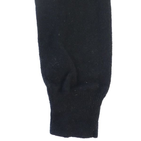 Fred Perry Вышивка в одну точку Свитер с длинным рукавом и V-образным вырезом S вязаный Женский Б/у