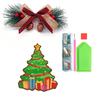 1 комплект DIY алмазная живопись Рождественский кулон повышает креативность снижает стресс