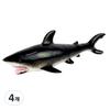 Soft Animal Figure Shark A, 4 Pieces, Popular Toys In Korea