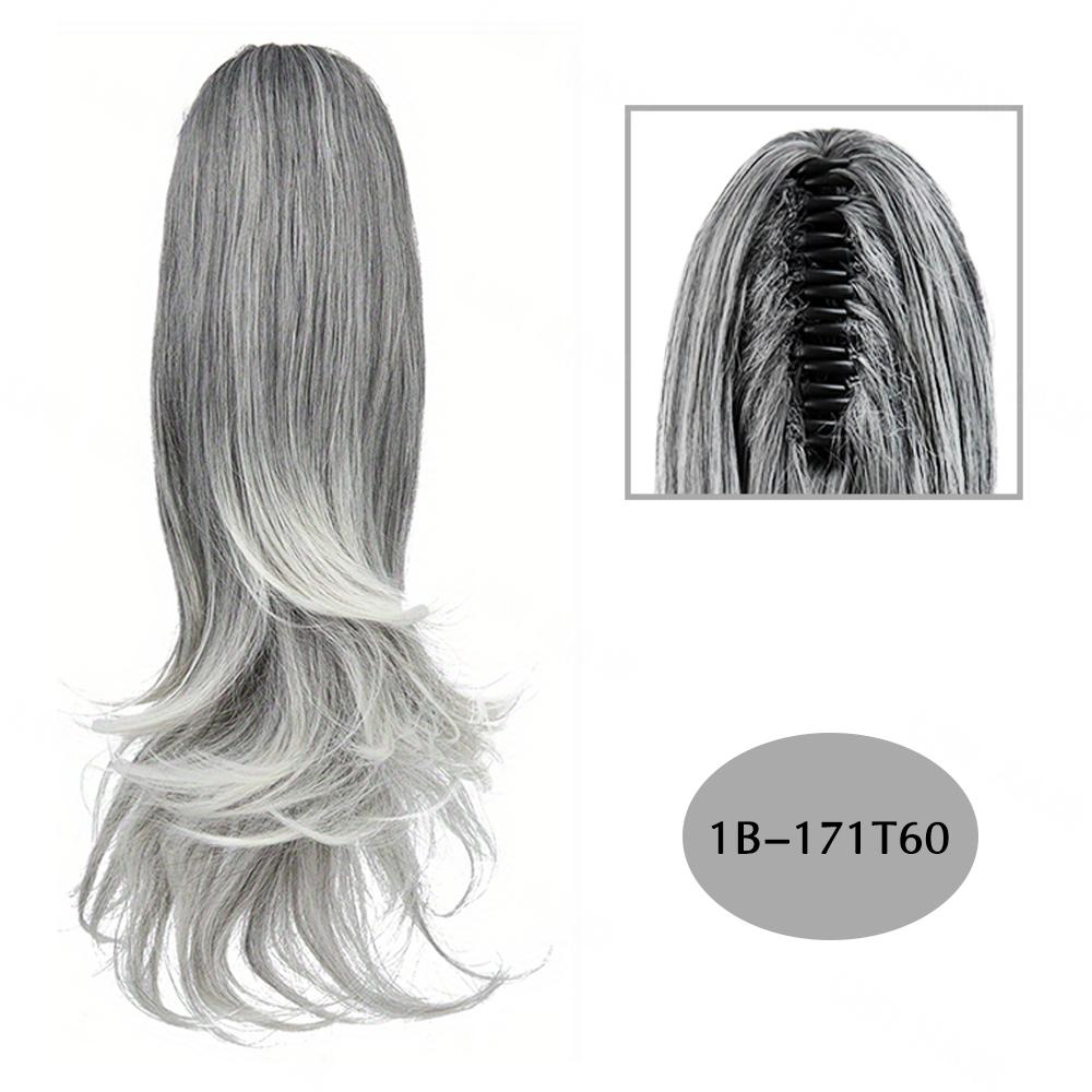 XINRAN Синтетические волнистые зажимы для волос в хвосте, наращивание волос, конский хвост, шиньон для женщин, повседневный косплей