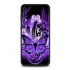 Art Purple Butterfly Phone Case for Samsung Galaxy A56 A36 A26 A16 A34 A24 A42 A22 A20 A12 A40 A30 A10 5G Soft TPU Cover Shell