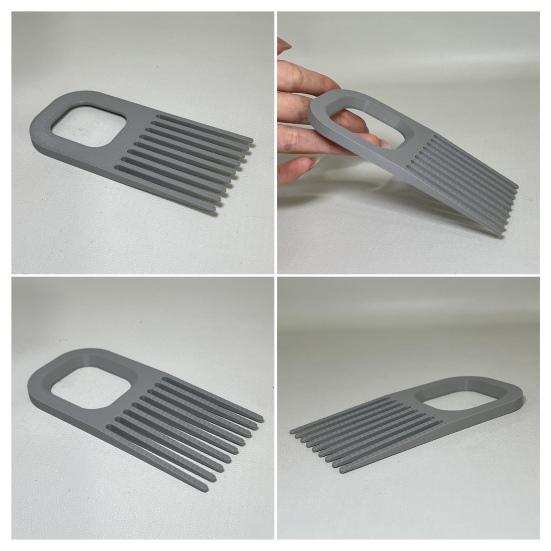 Comb Cleaner Wide Tooth Design Hair Comb Detangler Cleaner Air Cushion Comb Cleaner with Hanging Hole