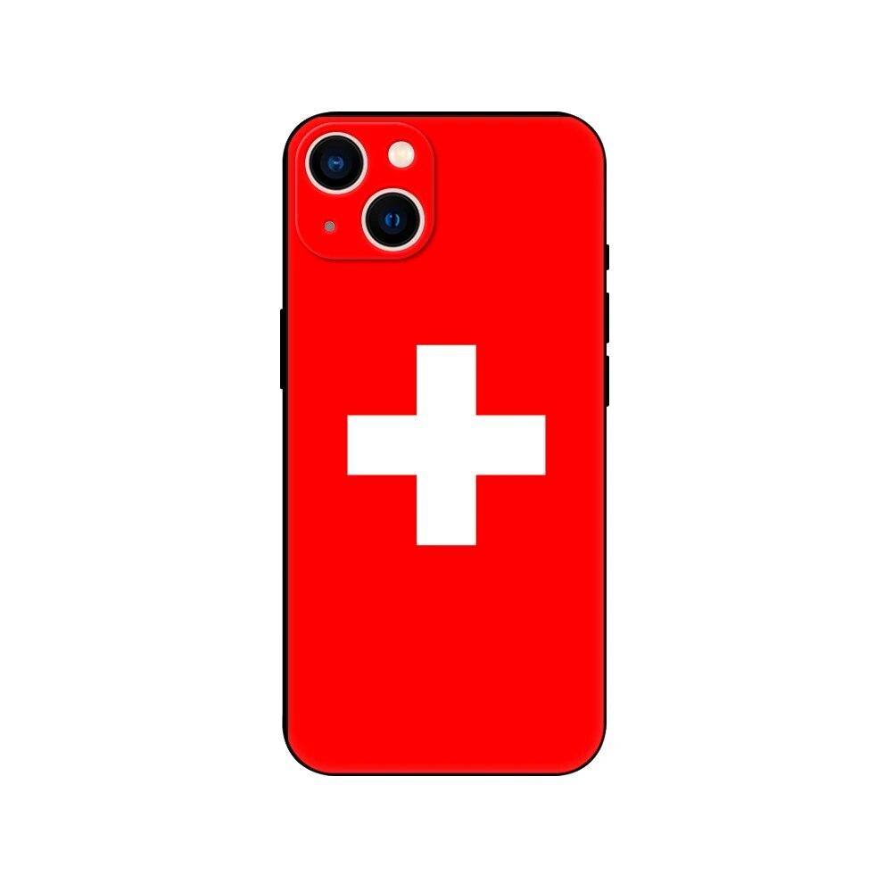 Швейцария чехол для телефона iPhone Samsung Galaxy Redmi Xiaomi Oppo OnePlus Note SA 7 8 9 10 11 12 13 14 20 21 22 23 53 54 Pro Max Plus Ultra TPU Soft