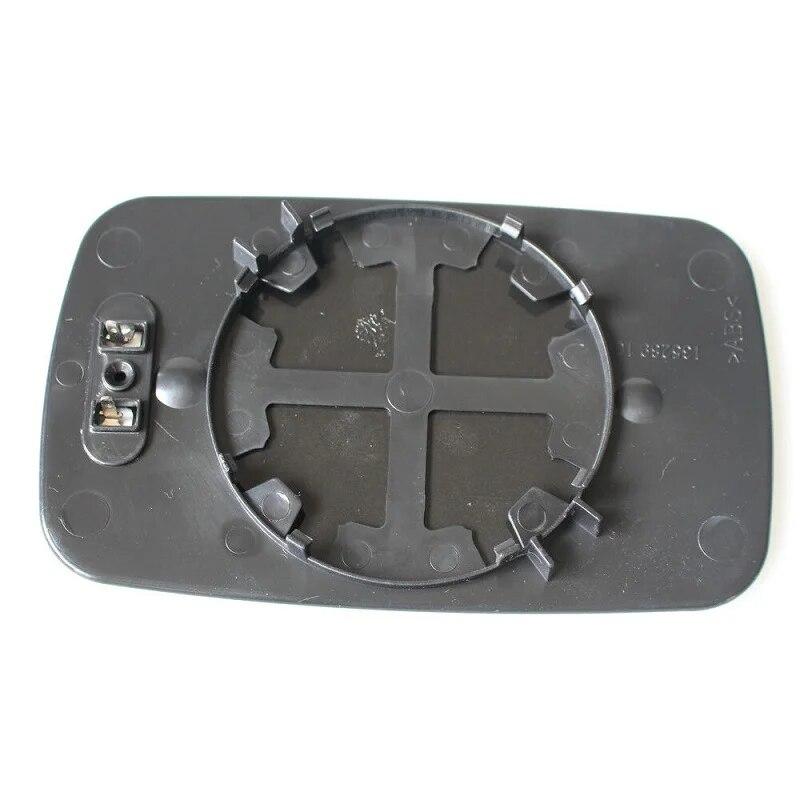 Левая и правая линза заднего вида, разделенное зеркало, стекло с подогревом, синее, подходит для BMW E46 99-05, седан, 51168250438, линза заднего вида