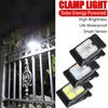 Waterproof Motion Sensor Lamp 3 Modes LED Solar Light New Solar Clip Light  Garden Decoration