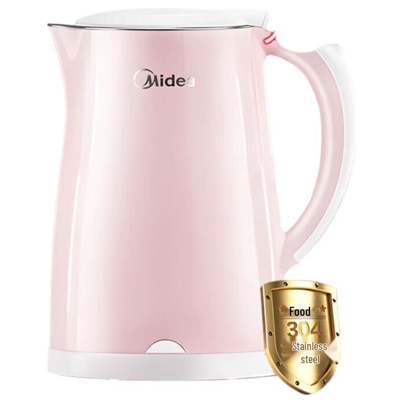 Midea 1.7L Double-Layer Anti-Scald Electric Kettle