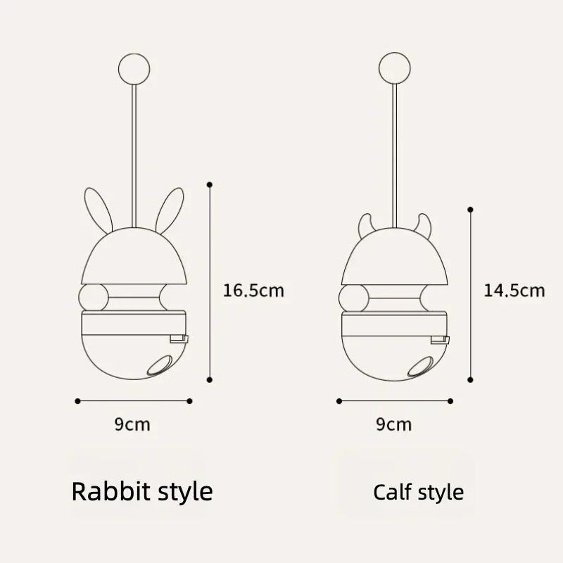 Интерактивная игрушка для кошек, диспенсер для еды, игрушки с катящимися шариками, забавная медленная кормушка для кошек, тренировочный мяч для IQ для котят