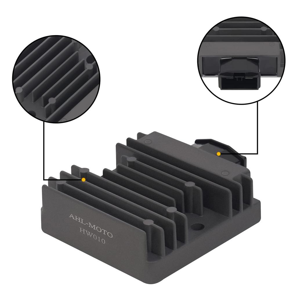 AHL Motorcycle Voltage Regulator Rectifier Rectifier 31600-KVK-901 For Honda CBR250R 2011-2015/CBR250R ABS CBR250RA MC41