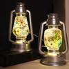Artistic Resin Casting Mold Flexible Reusable Moulds Resin Oil Lamp Silicone Molds for Making Bedside Camping Lights