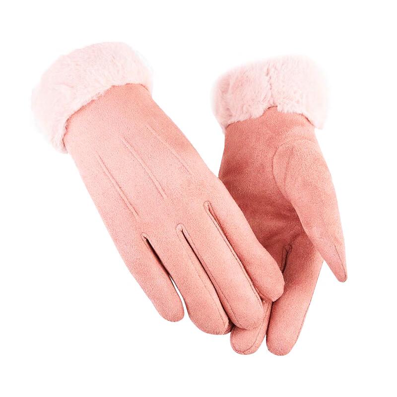 Hengyuanxiang HYX009ST Women's Thermal Fleece Cycling Gloves