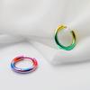 [1+1] Surgical Piercing Hologram Ring (Choose 1 of 2) (Single Side Sale)