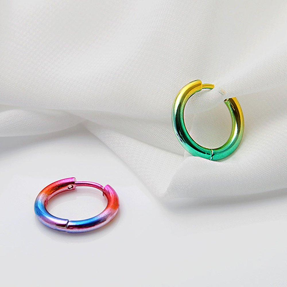 [1+1] Surgical Piercing Hologram Ring (Choose 1 of 2) (Single Side Sale)
