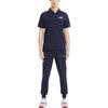 Puma Зауженные спортивные штаны с логотипом, мужские, темно-синие, 588810-06