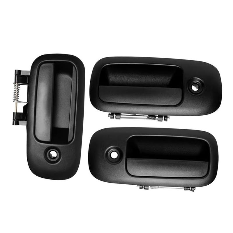 3pcs Outside Door Handle Exterior Door Handles For Chevrolet Express 1500 2500 1996-2009 25942270 25942271 25942272 Car Parts