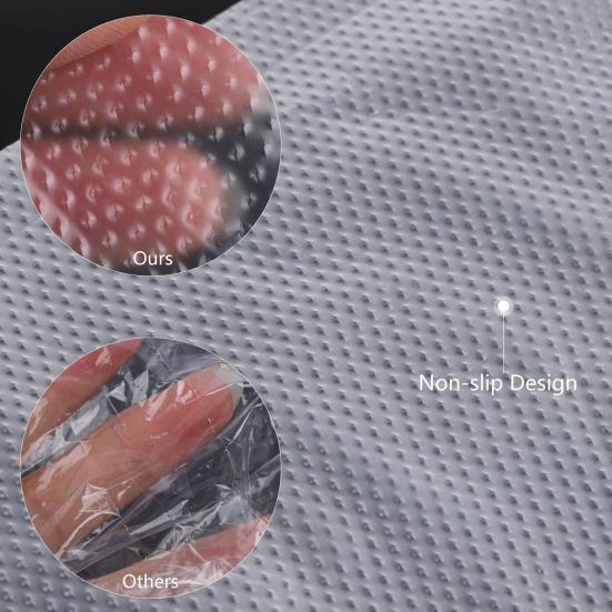 100 шт. Кондитерские мешки треугольные прозрачные, легко покрываются глазурью и чистятся, удобные утолщенные пакеты для украшения торта