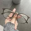 Transparent Computer Glasses Metal Frame Women Men Anti Blue Light Round Eyewear Blocking Glasses Optical Spectacle Eyeglass