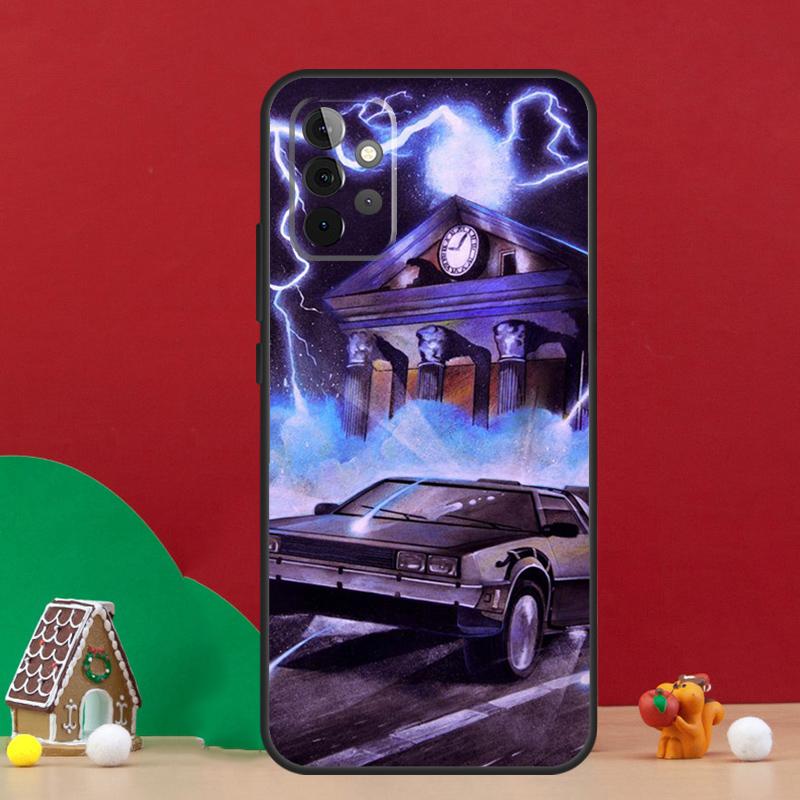 Back To The Future Time Machine Case For Samsung Galaxy A36 A56 A06 A13 A53 A32 A12 A22 A52 A35 A17 A16 A55 A15 A54 A34 A14