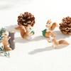 Cartoon Mini Doll Cute Creative Simulation Squirrel Keychain Car Decoration Accessories DIY Accessories Accessories
