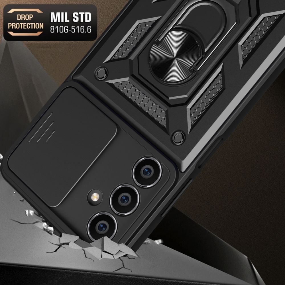 Tech-Protect Camshield Pro Galaxy S23 Fe Black